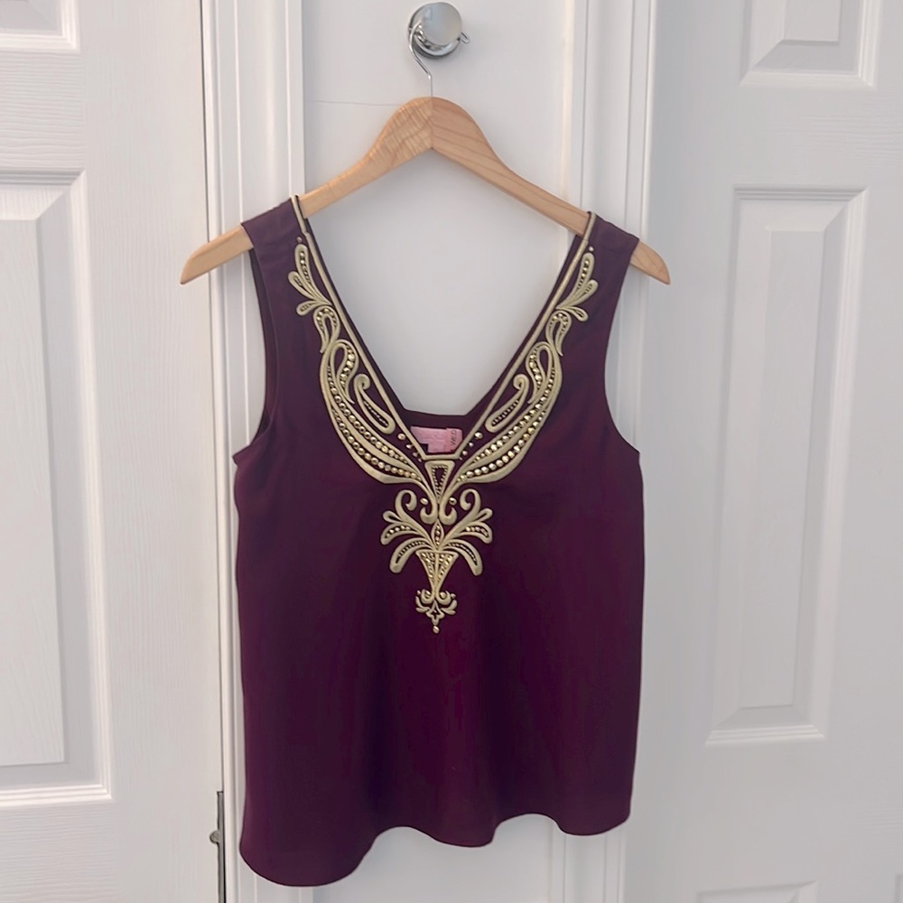 Lilly Pulitzer party top. Size XS